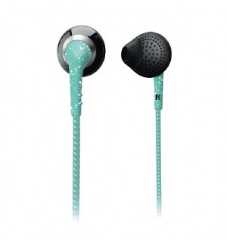 Philips O'Neill Covert, Powerful, and Discreet Earbud Headset (Code Green) - SHO4507/28 