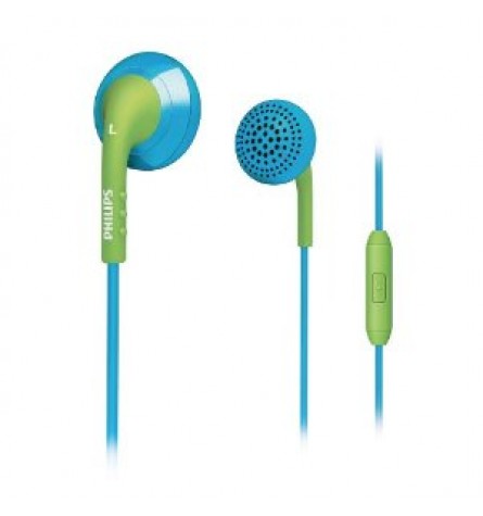 Philips In-Ear Headset (Green/Blue) - SHE2675BG/28